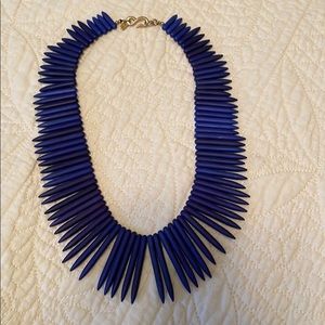 Kenneth Jay Lane blue necklace